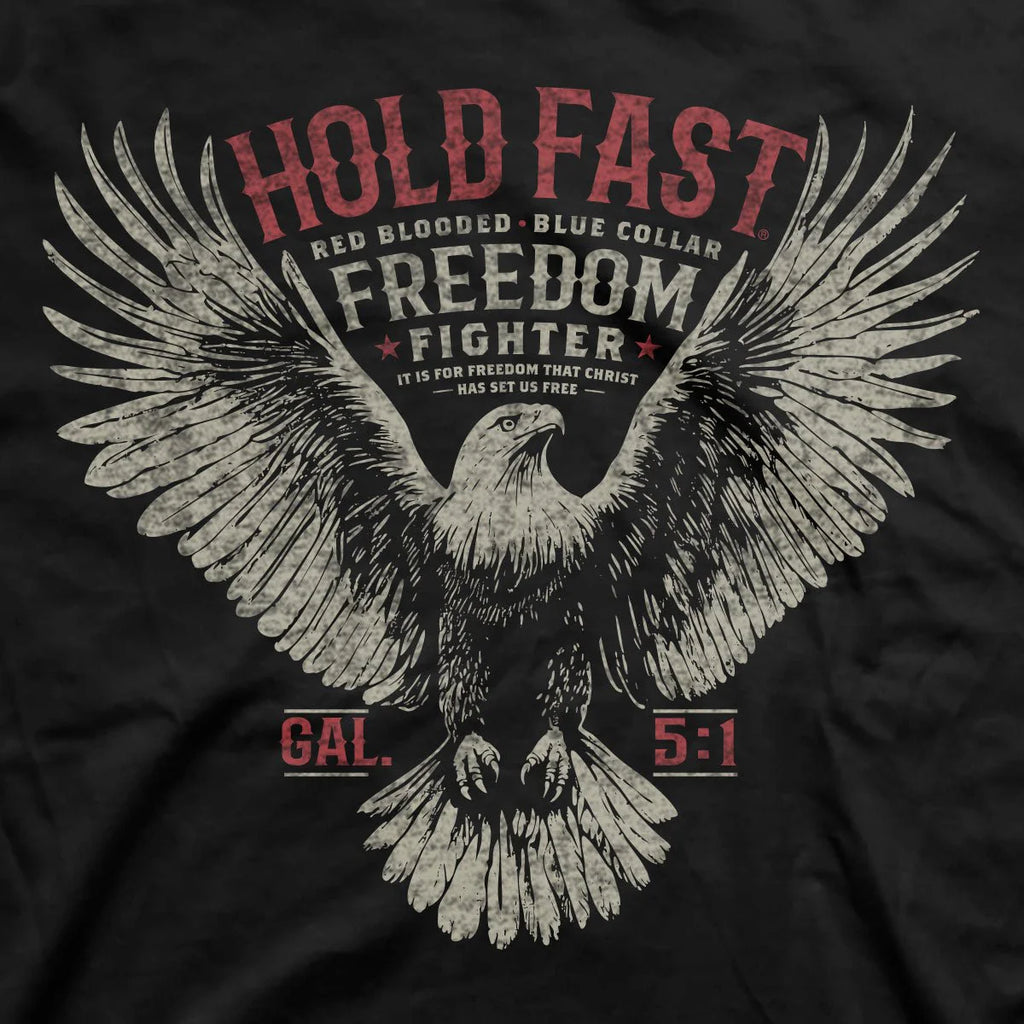 HOLD FAST Freedom Fighter Eagle Men's T-Shirt