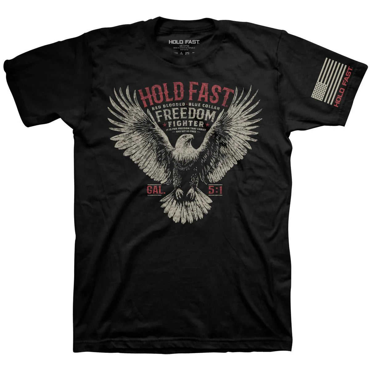 HOLD FAST Freedom Fighter Eagle Men's T-Shirt