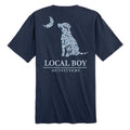 Local Boy Youth Distressed LCF Cobalt Dog & Moon T-Shirt