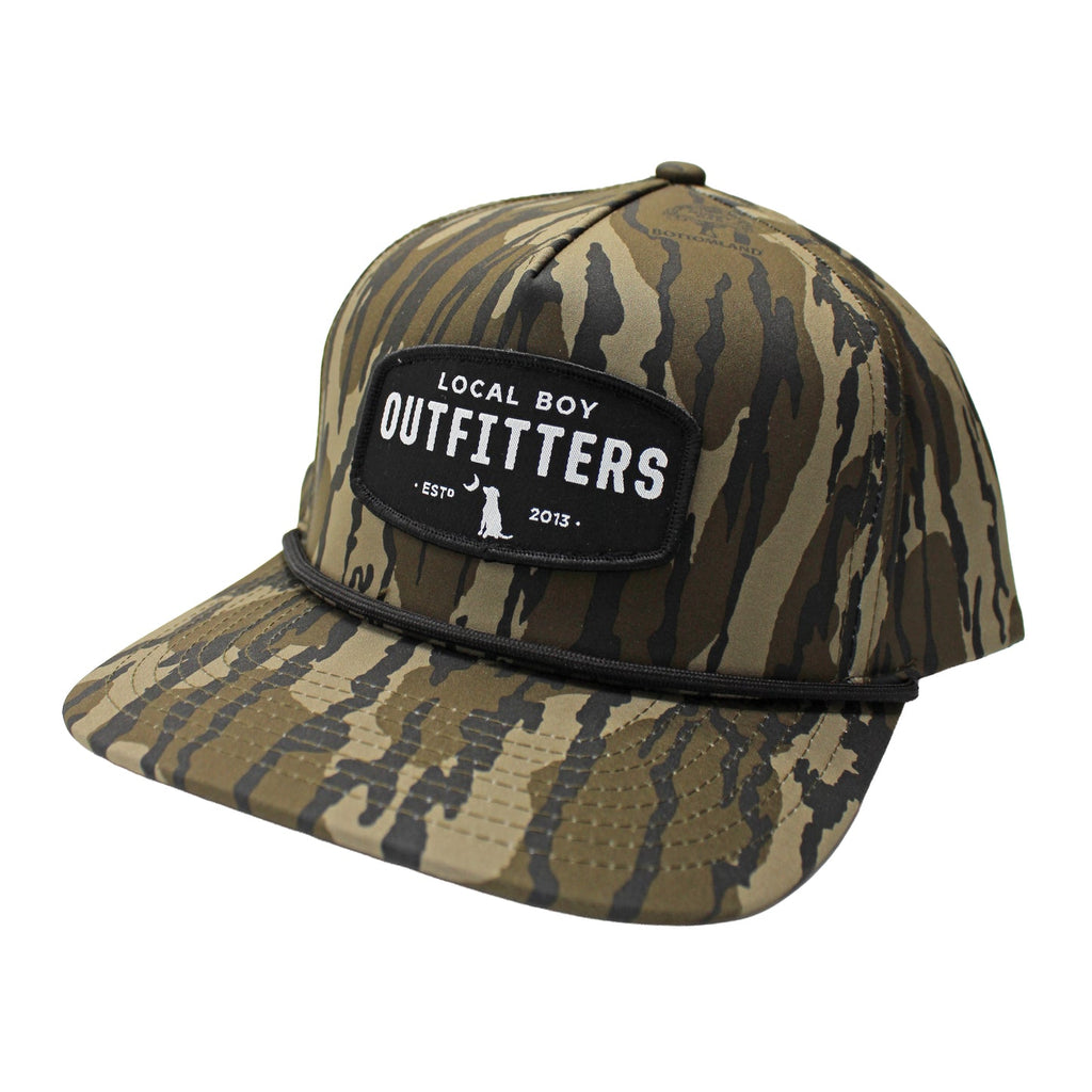 Local Boy Youth Woven Patch High-Crown Rope Hat