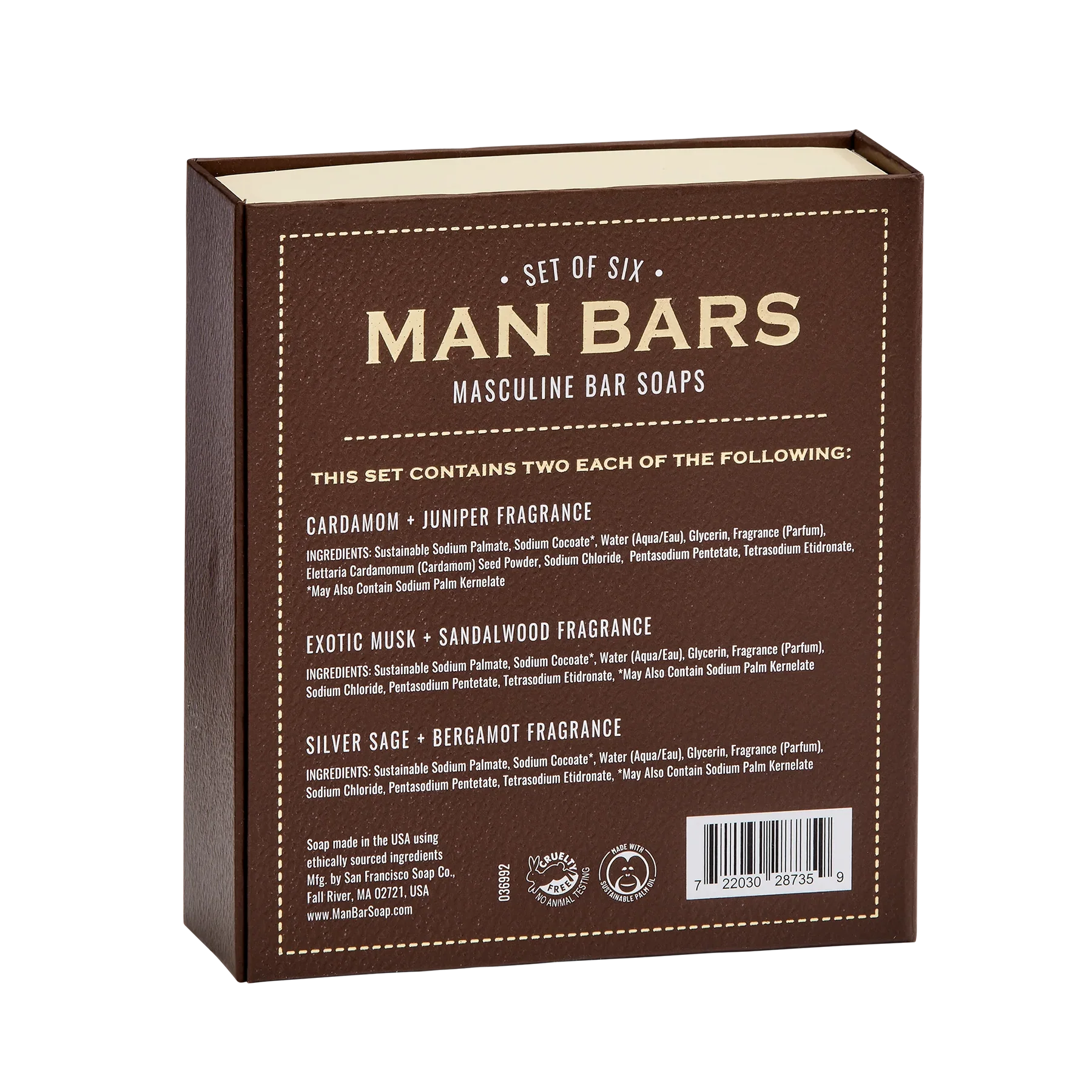 MAN BAR® 6pc Sampler Set