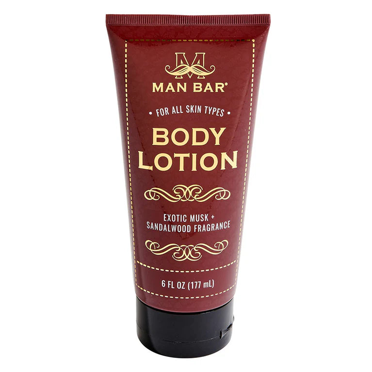 MAN BAR® Body Lotion - Exotic Musk & Sandalwood