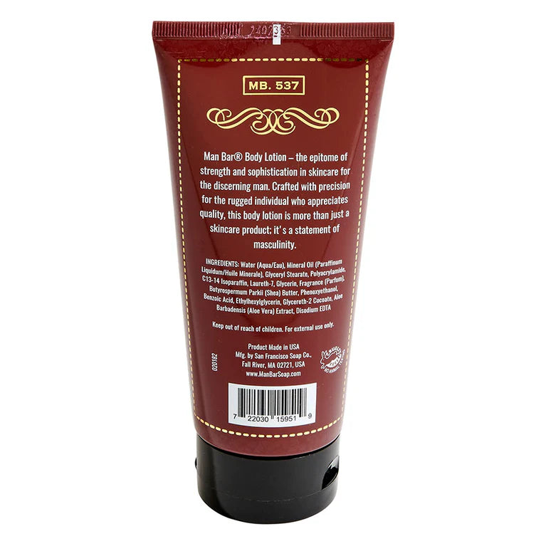MAN BAR® Body Lotion - Exotic Musk & Sandalwood