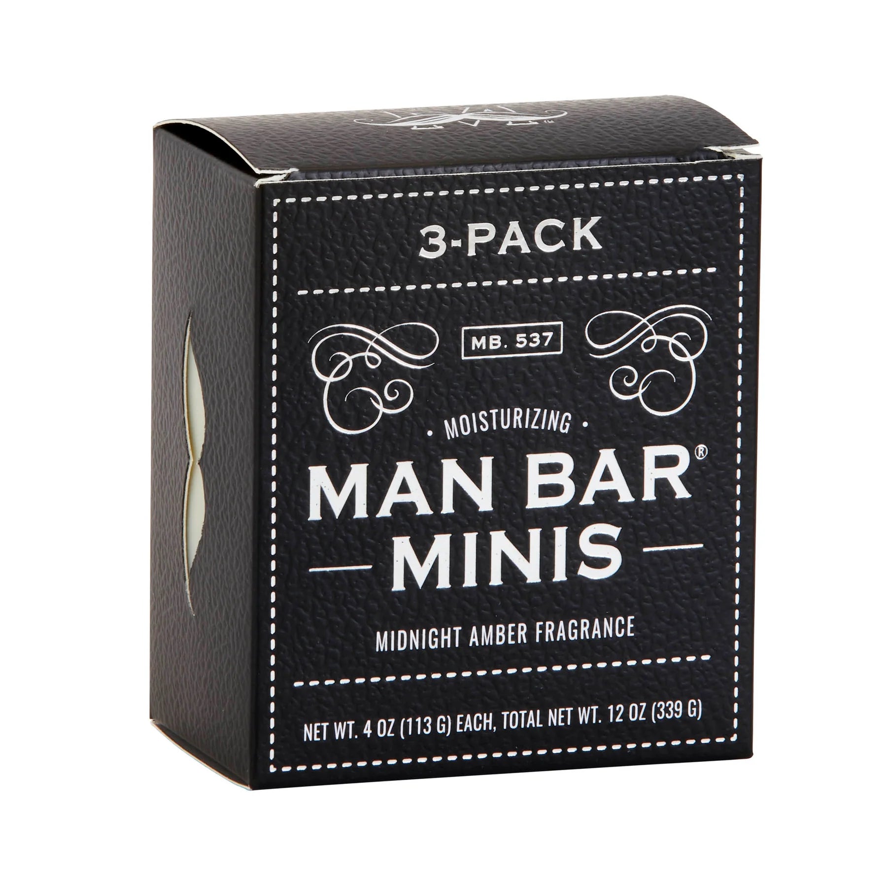 Man Bar Mini 3 Pack Midnight Amber