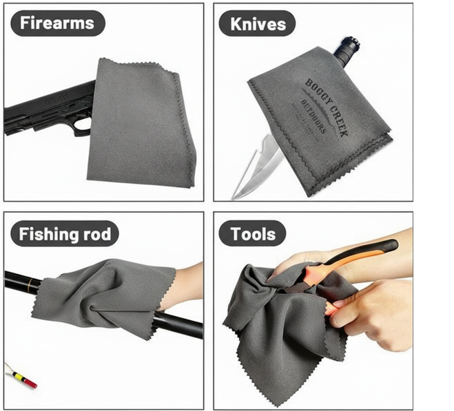 Rust Cloth Components BCO Metal Rust-Preventing Cloth for Guns – Boggy Creek Outdoors