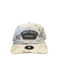 Boggy Creek Zapped Blackhawk R+ Old school snow camo Cap