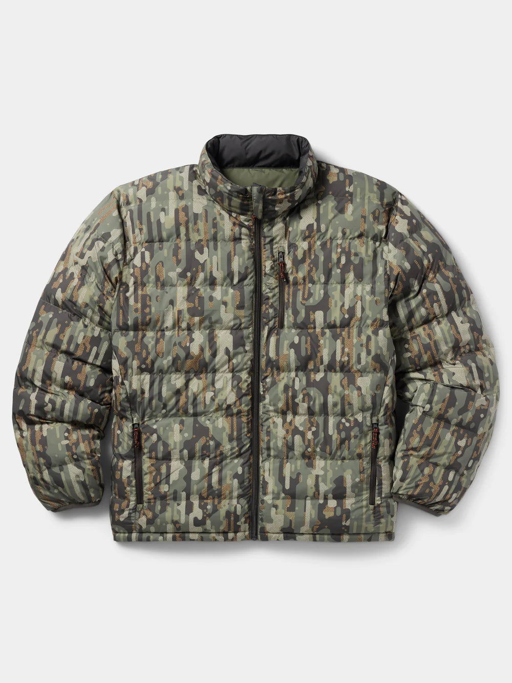 Duck Camp Reversible Puffer Jacket Raven / Woodland