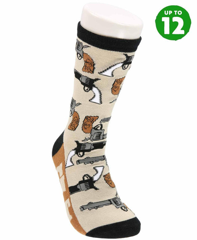 Lazy One Big Shot Crew Sock