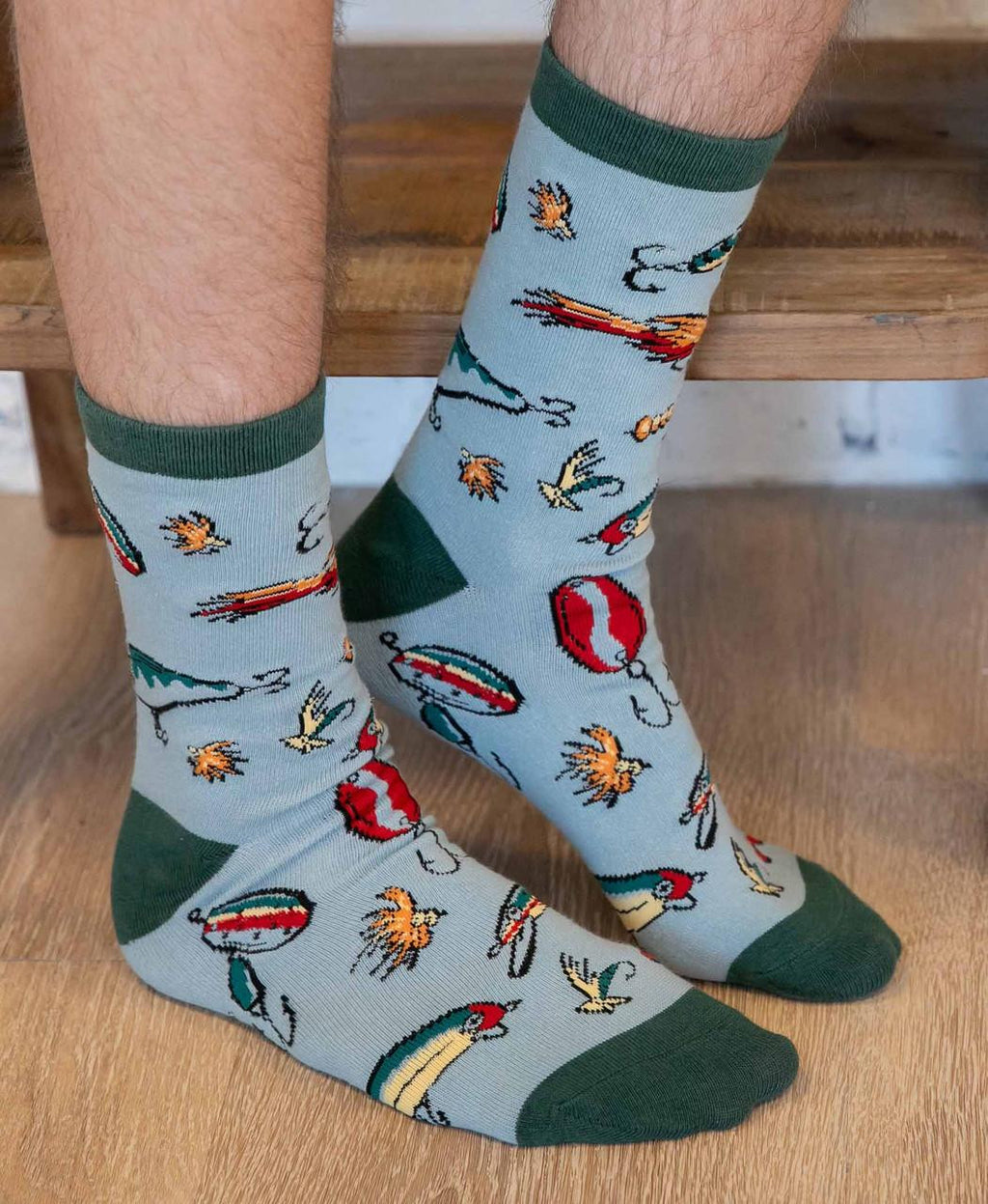 Lazy One Fishing Lure Crew Sock