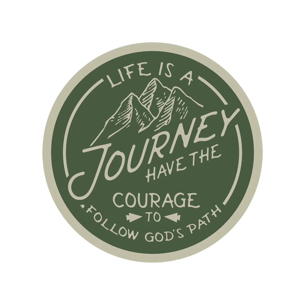 Kerusso Journey Sticker