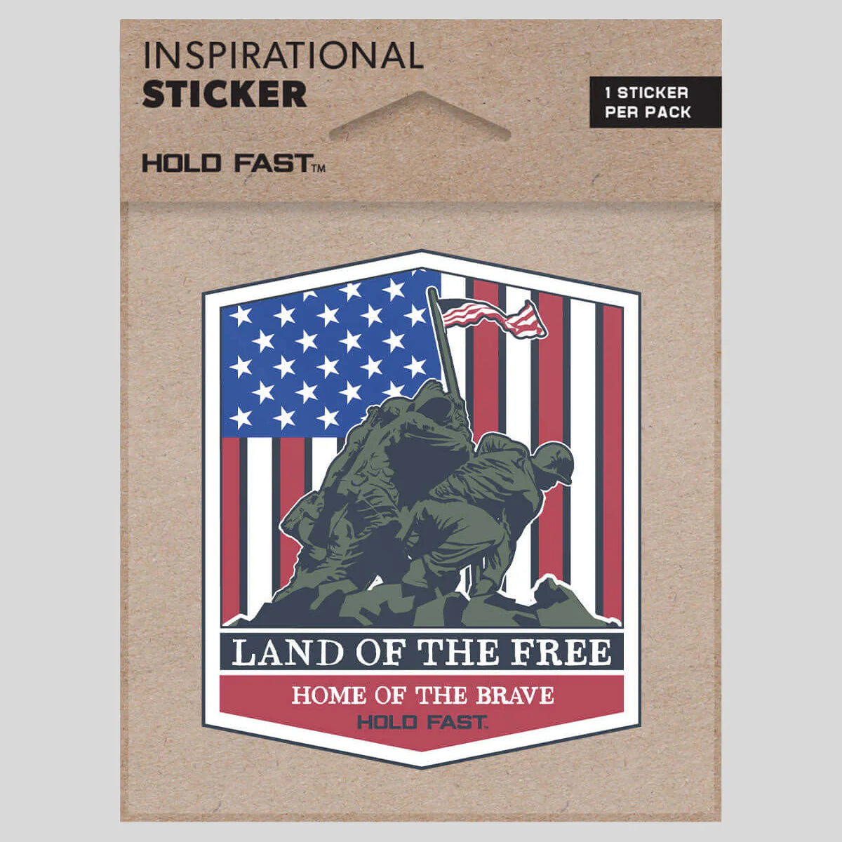 HOLD FAST Land of the Free Sticker