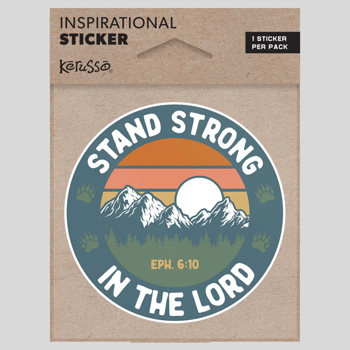 Kerusso Sticker Stand Stronger