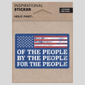 HOLD FAST Sticker Of The People