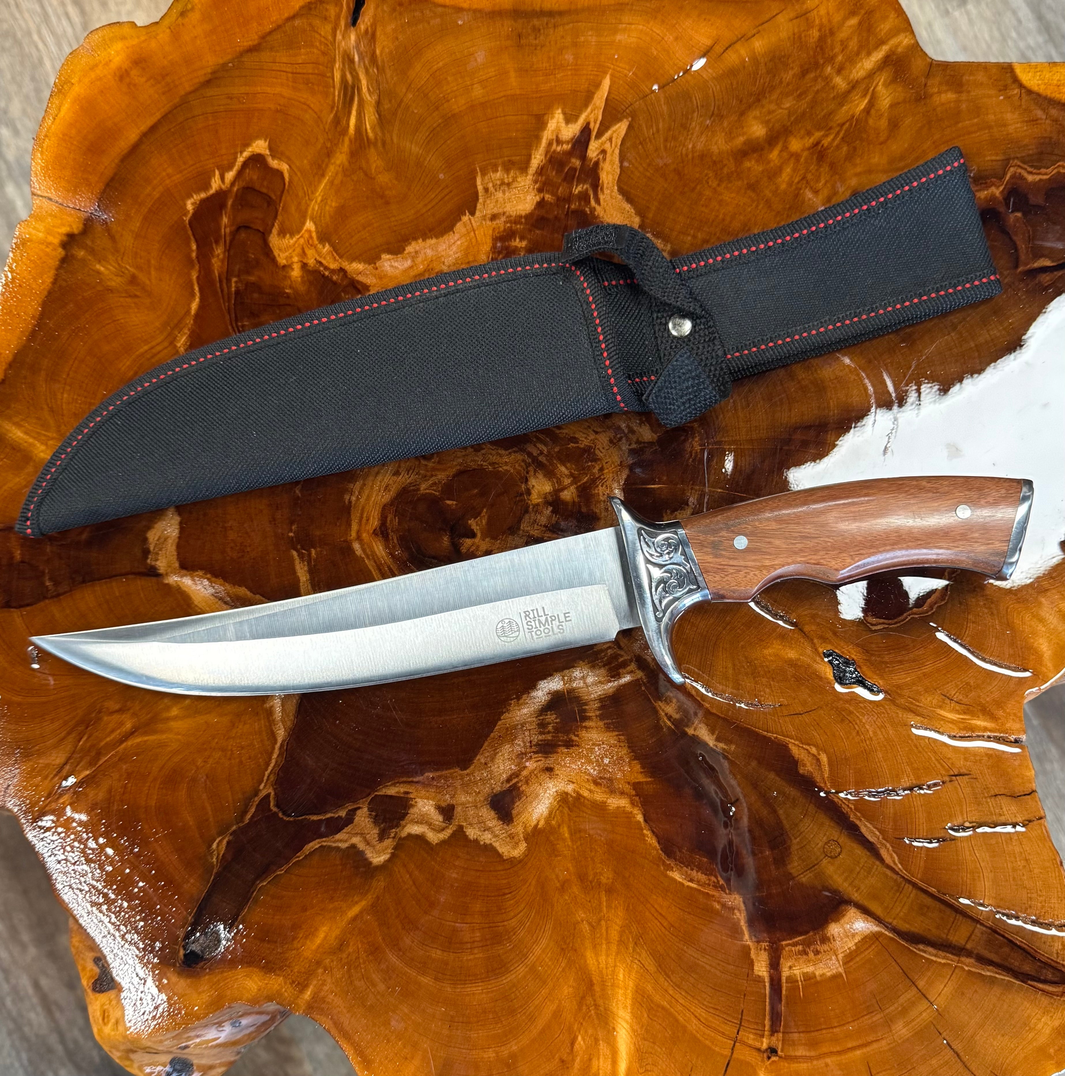 Rill Simple Tools The Guardian Bowie Knife 02