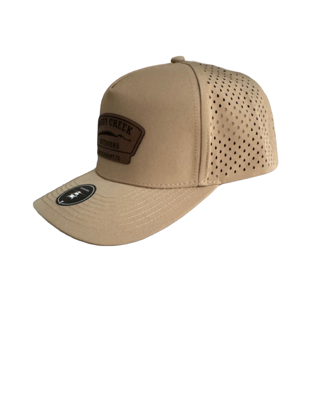Boggy Creek Zapped Blackhawk Khaki with Brown Patch