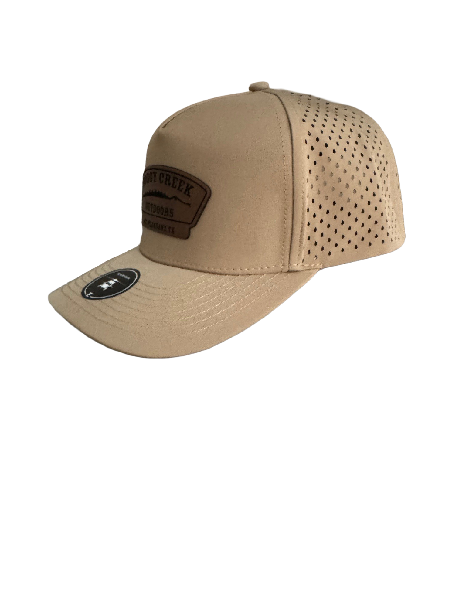 Boggy Creek Zapped Blackhawk Khaki with Brown Patch