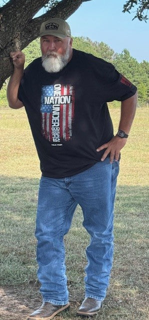 HOLD FAST One Nation Under God Men's T-Shirt