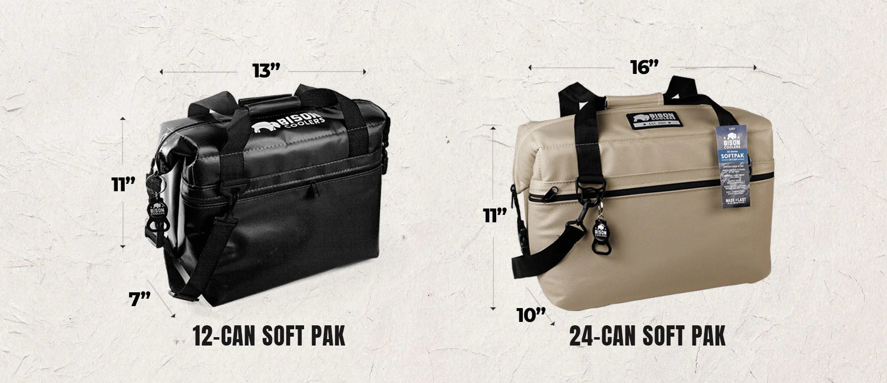 Bison 24 Can - Duck Camo SoftPak Cooler