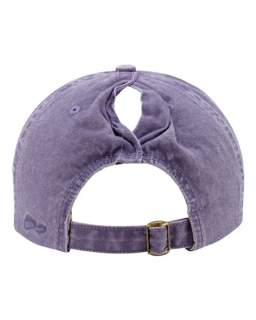 Women's violet cap- Cassie