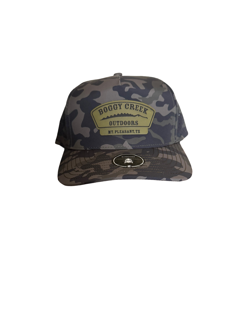 Boggy Creek Zapped Blackhawk Olive Camo with olive patch